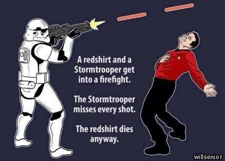 Star Wars sterotype vs. Star Trek stereotype : funny