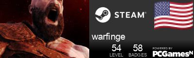 warfinge Steam Signature - SteamId for warfinge, real name Bryan